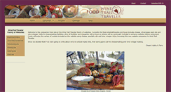 Desktop Screenshot of food.winetrailtraveler.com