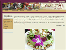 Tablet Screenshot of food.winetrailtraveler.com